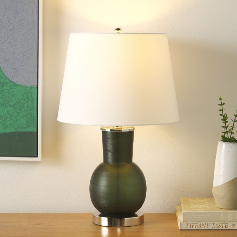 Kyell 23" Glass Table Lamp