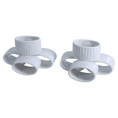 Set Of 8 Napkin Rings