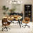 ROSS 4-Person Four Leg Modern Dining Set-2076267822-2076267819