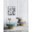 Table basse tambour unique avec incrustations uniques en forme de Capiz-1416242509
