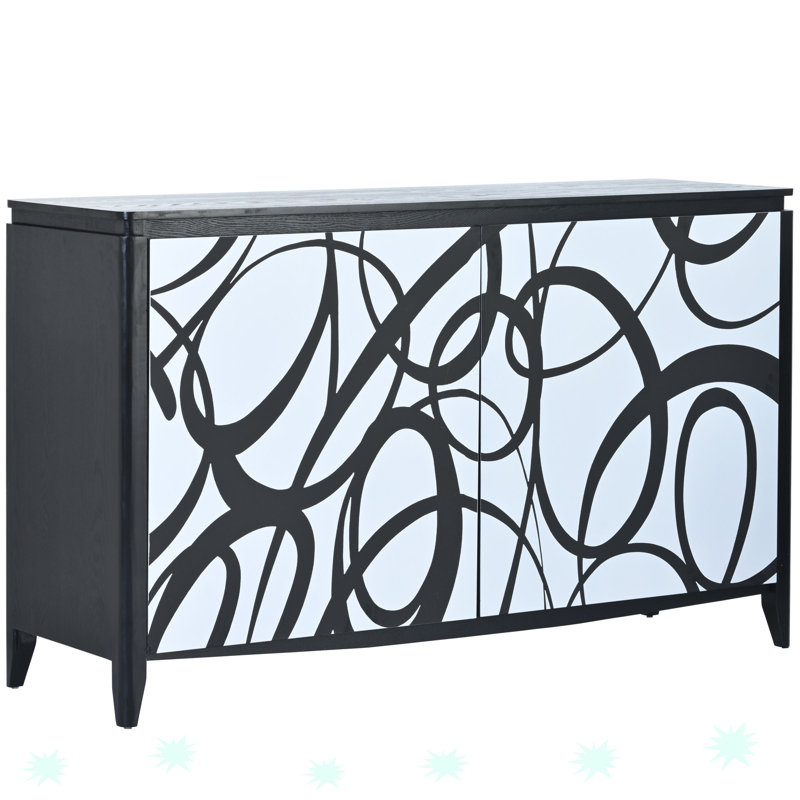Buffet 2 tiroirs Caylah