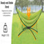 Hamac portatif d'extérieur / de jardin avec support à pliage rapide, parasol réglable et sac de rangement Chaise hamac pour adulte / enfant-657686060