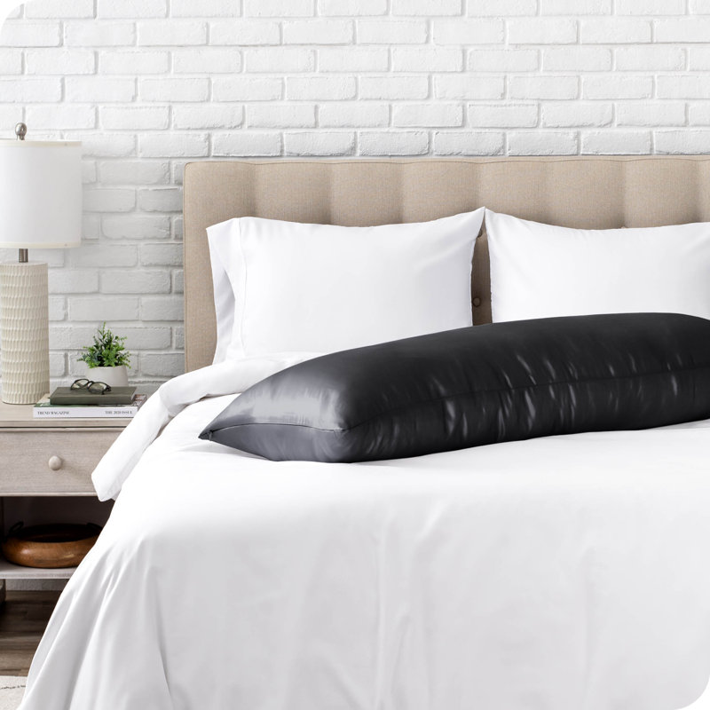 Mulberry Silk Body Pillowcase, Black