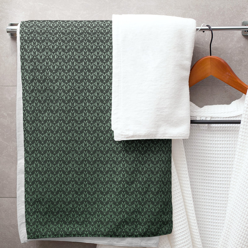 Katelyn Elizabeth Bath Towel, Green Ombre