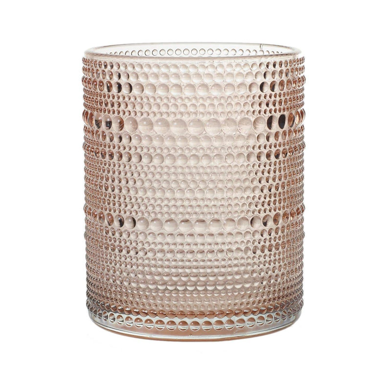 Porte-bougie en verre Rhapsody