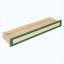 Grand lit escamotable avec grands tiroirs de rangement, conception peu encombrante, finition verte