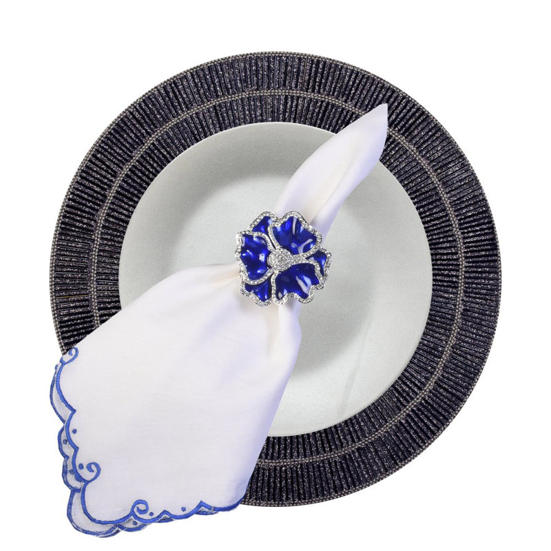 Blue Shine Round Placemat