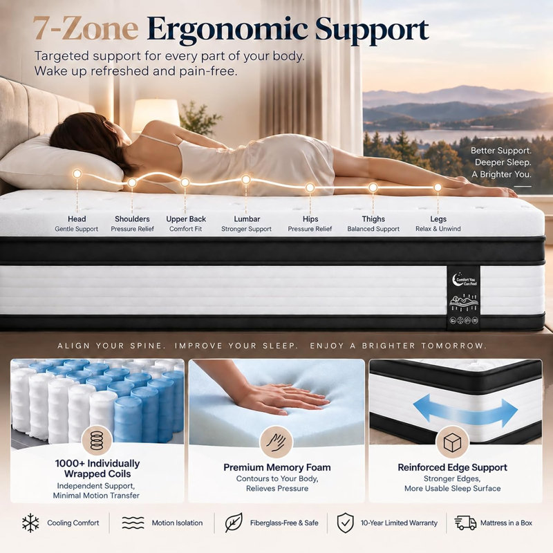 Rebrilliant Mattress
