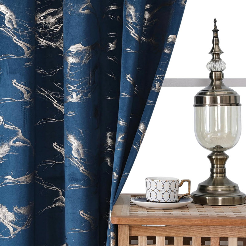 Room Darkening Curtain Panel Pair