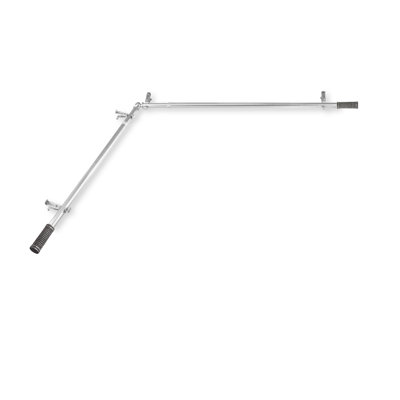 Elyse Stainless Steel Adjustable Single Curtain Rod