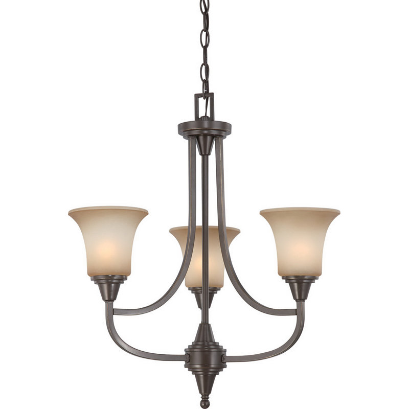 Poitra 3 - Light Dimmable Empire Chandelier