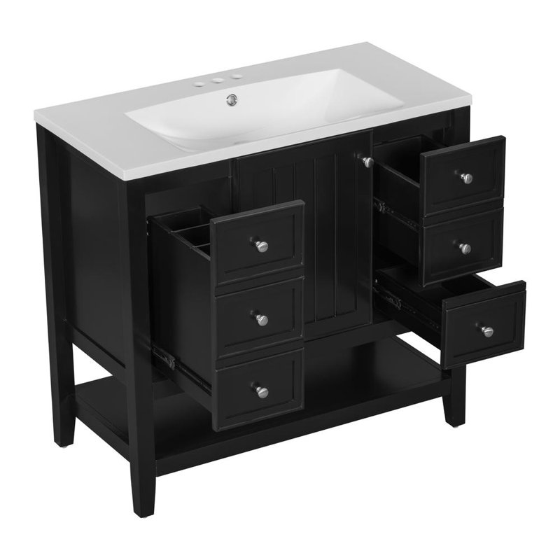 36" Bathroom Vanity with Sink