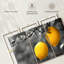 Ensemble de 3 citrons pop sur toile-1242742182