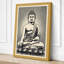 Meditative Buddha Japandi - Wrapped Canvas-1655643900-1655643901