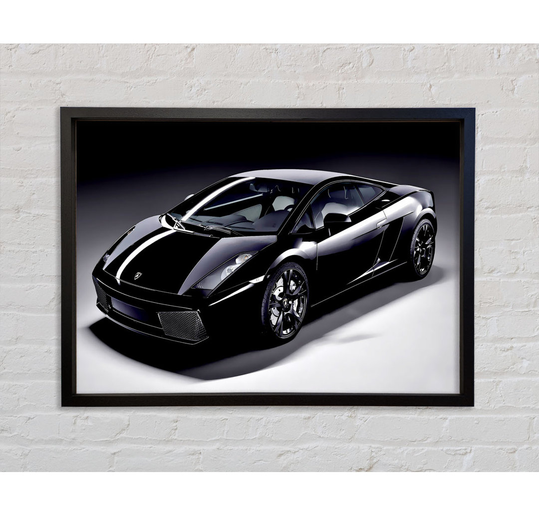 Lamborghini Gallardo Superleggera - Einzelner Bilderrahmen Kunstdrucke auf Leinwand