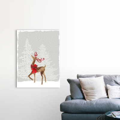 Posture de renne-reproduction d’art sur toile