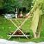 Chariot-bar en métal sans vis Claman