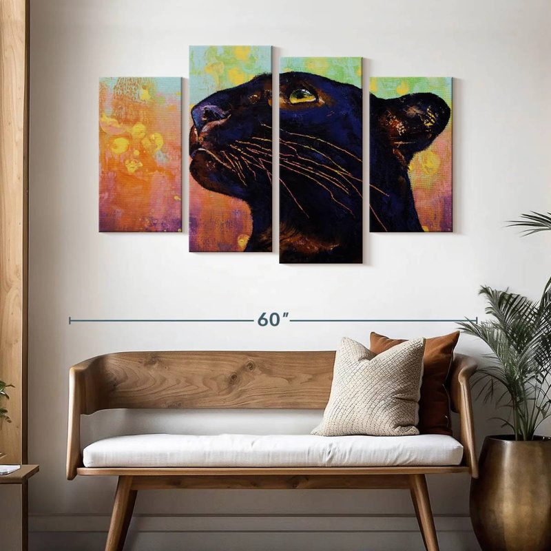 Panther Colours, H 32 po x l 52 po