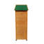 WOODEN SHED Natural For Backyard Garden Big Spire Tool Storage 68.50"X 22.83"X 40.35"