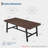 70.9" Rectangular Dining Table Seats 6-8, Wood Top with Heavy-Duty Metal Base, Kitchen Dining Room Furniture-141436536