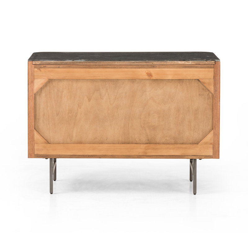 Fletcher 2 - Drawer Nightstand, Brown