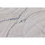 Matelas Silent King avec technologie de refroidissement, mousse et support central merveilleux, 80 po de longueur, 76 de largeur, 11 de hauteur, 100 lb de poids, aspect blanc et bleu, rembourrage en acier, fabrication en mousse, cadres réglables compatibles-1261730919
