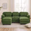 Canapé d'angle modulaire Cloud Couch avec coussins lombaires et assises profondes-1518528351