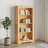 vidaXL Bookcase Mexican Pine Corona Range Multi Colors -1283842979