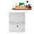 58.7'' x 29.5'' Soaking Acrylic Bathtub-95288580
