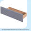 Upholstered Platform Bed With Classic Headboard And 4 Drawers, No Box Spring Needed, Linen Fabric, Queen Size-1330126113