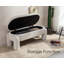 Adryann Plastic Storage Bench