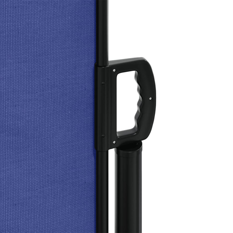 Symple Stuff Retractable Side Awning, Blue, 140cm H x 1200cm W