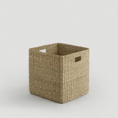 Tall Square Puno Seagrass Basket