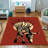 Floral Symphony: Delicate Soft Non-Woven Printed Rug with Intricate Botanical Design for a Refined Home Aesthetic-114334977