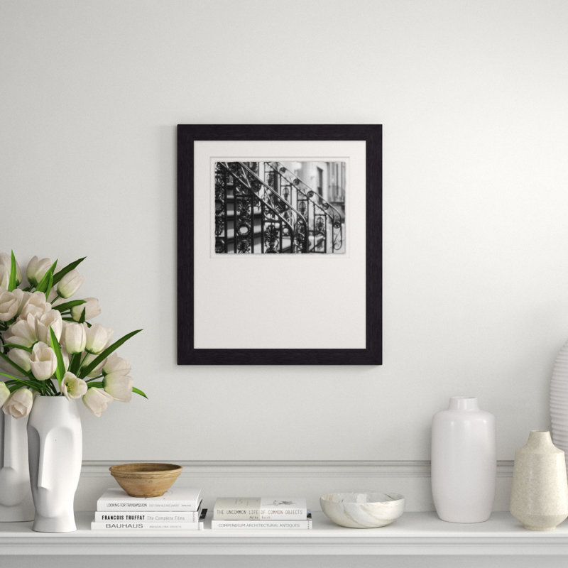 New York 4' Framed Photographic Print on Glass
