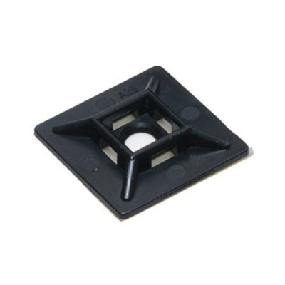 1" 4-Way Adhesive Cable Mounts 25/bag
