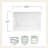 Max Serve Bowl And Rectangular Handled Platter Set, Set Of 2