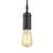Natahsa 1 - Light Matte Black Single Pendant