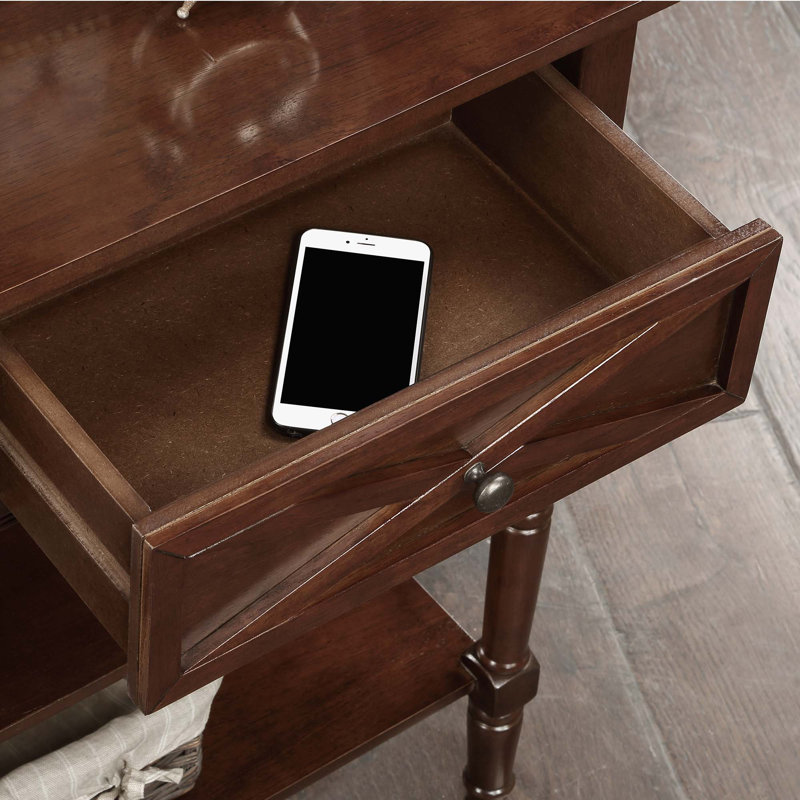Lirette 38'' Console Table, Espresso