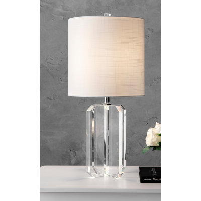 Lampe de table transparente 25 po Fikes