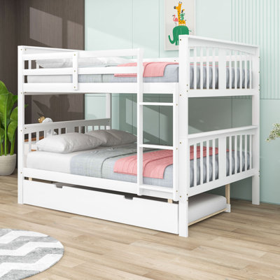 Dipanshi Kids Full Over Full Bunk Bed with Trundle
