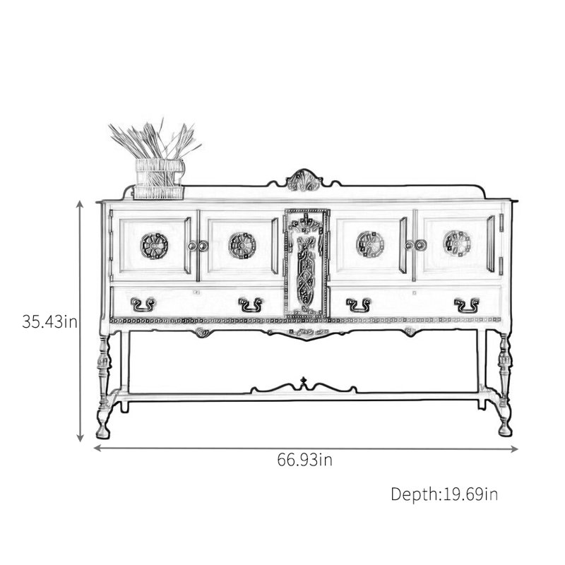 Buffet rétro Art Design