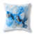 Bleu / gris abstrait