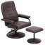 Fauteuil inclinable ergonomique avec repose-pieds Bernalee-1130625545