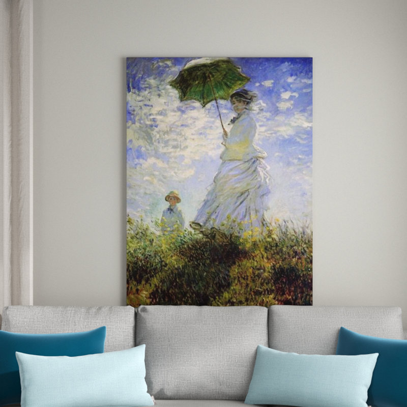 Claude Monet - Wrapped Canvas Painting, 80cm H x 60cm W x 1.8cm D