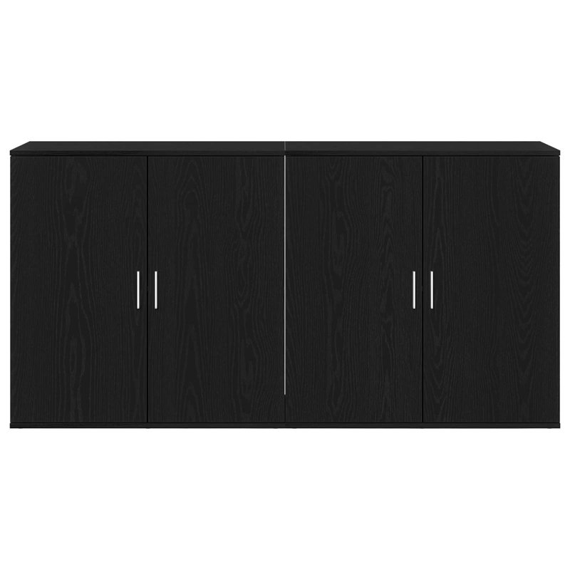 79cm Sideboard, Black Oak