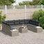 289cm Wide Patio Sofa with Cushions
