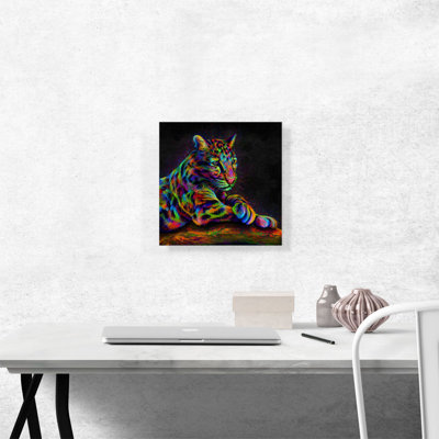 Reproduction d'art graphique sur toile, "Himalayan"