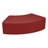 Shapes Series II Modular Collaborative Soft Seating S-Curve Stool with Foam Padded Seat-64497218-64497219-64497231