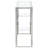Lorraina 35.4'' Glass Top Console Table-1492381421